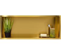 BALNEO niche murale WALL-BOX ONE GOLD 90 × 30 × 10 cm doré