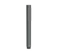 Balneo Pommeau Douche - En acier inoxydable AISI 304 - Pommeau de Douche Design fin & moderne - Raccord universel 1/2" - Douchette Économiseur d'eau - Gun Metal - Cascade Modèle 1