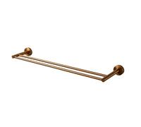 Balneo Sèche-Serviettes 60 cm Cuivre - Support Mural en Acier Inoxydable AISI 304 -Porte Serviette Design Minimaliste pour Salle de Bain, Cuisine & Bien-être - Fixation Invisible et Robuste