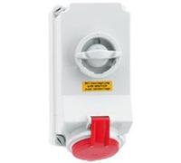 BALS CEE Prise murale 5x16A 400V 16039 IP44 déconnectable verrouillée