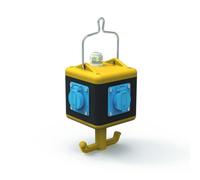 BALS Distributeur suspendu entièrement en caoutchouc 57092 4x Schuko 230V 16A