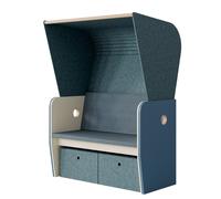 Baltic Fauteuil-cabine de plage réunion/retraite Palmberg - PALMBERG MELOUNGE STRANDKORB