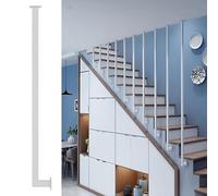 Balusrade Poss & Broches Poteaux carrés pour couloirs, foyers, pariiions, décoration d'intérieur, garde-corps de sécurité, support pour escaliers et intérieurs