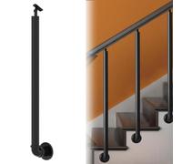 Balustre De Marche D'entrée Extérieure, Poteau D'escalier En Métal | Colonne De Garde-corps Pour Marches En Béton Et En Pierre De Porte D'entrée, Main Courante Non Incluse(105cm(41.3in))
