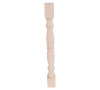 Balustre D'escalier en Bois Non Peint, Fuseau Roman Classique 16 Pouces | Bois Massif à Grain , Surface Lisse Poncée, Usage Bricolage, Garde-corps de Terrasse et Clôture