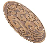 Baluue Applique 11cm en Laiton pour Meubles Facile à Installer Style Chinois Classique Décoration Vintage Ornement Décoratif Noble pour Porte de Placard