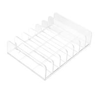 Baluue Boîte de Rangement Cosmétique Légère et Résistante en Plastique pour Palette Ombre à Paupières Compartiments, pour Maison ou Centre Commercial