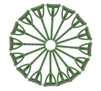 Baluue Boutonniere Mariage 100 Épingles de Sûreté en Plastique, Broche Triangle Soi-même, Accessoire Facile à Bricoler pour Banquet et Réunion de Famille