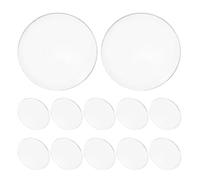 Baluue Cache-ampoule en Acrylique Transparent Rond pour Spots LED Extérieurs, Lot de 30 Lentilles Plates, Haute Transmission, Idéal pour Éclairage d’Ambiance en Espaces Intérieurs