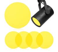 Baluue Film teinté pour spot LED lot de 5 en PET, filtre autocollant pour lampes, changement de couleur pratique, idéal pour zones de repas et décoration maison