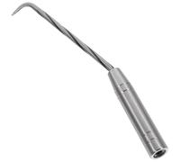 Baluue Outil de Torsion de Fil Métallique Argenté Poignée Épaissie 20mm et Crochet Conique Fin pour Attache Rapide de Fil D'armature sur Chantier