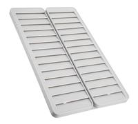 Baluue Support Mural pour Cartes Identité Emplacements Organiseur de Cartes Plastique Résistant pour Entrepôt Porte-cartes Murale Pratique pour Bureau et École