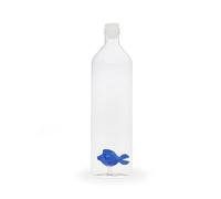 Balvi Atlantis Blue Fish Bottle 1.2l Clair
