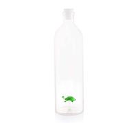Balvi Bouteille Atlantis Turtle 1,2 l – figurine de tortue à l'intérieur, bouchon silicone – Clair