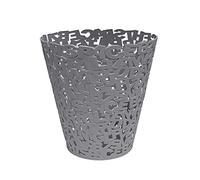 Balvi Corbeille à Papier Letters Couleur Gris Plastique 30cm