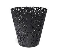 Balvi Corbeille à Papier Letters Couleur Noir Plastique 30cm