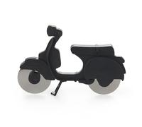 Balvi Roulette à Pizza Scooter Couleur Noir Plastique/INOX