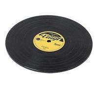 Balvi - Dessous de plat en silicone The Vinyl noir G