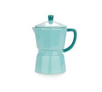 Balvi Mug Moka Couleur Turc Tasse en Forme de cafetière Italienne avec Couvercle Céramique 350 ML