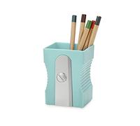 Balvi Pot à Crayons Sharpener Couleur Turquoise Pot Original et Amusant pour Crayons en Forme de Tail