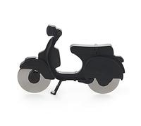 Balvi Roulette à Pizza Scooter Couleur Noir Plastique/INOX