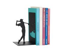 Balvi Serre-Livres Backswing Couleur Noir Stand pour Les Livres de bibliothèques avec Un Joueur de go