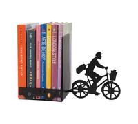 Balvi Serre-Livres Postman Couleur Noir Décoratif Métal