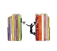 Balvi Serre-Livres Slam Dunk Couleur Noir Support de Livres pour étagère en Forme de Joueur de Basket