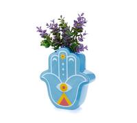 Balvi Vase Lucky Hand Couleur Bleu La Main de la Chance Céramique 21cm