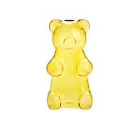 Balvi Vase Yummy Bear Couleur Jaune en Forme de Bonbon Ourson Verre 24 cm