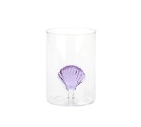 Balvi Atlantis Shell Glass 300 Ml Violet