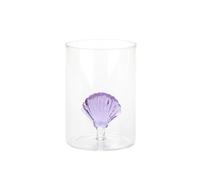 Balvi Atlantis Shell Glass 300 Ml Violet