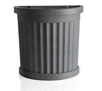 Bama 31990 Pot avec Soucoupe Gris 27 x 52 x 49 cm