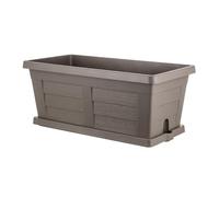 bama Jardinière Legno en Plastique - Capuccino - L 60 X L 30 X H 26 Cm