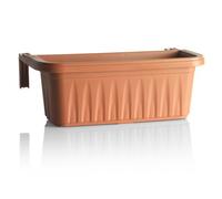 Bama Rondine réglable Jardinière avec réservoir d'eau, 60 cm Terre Cuite