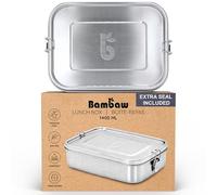 Bambaw Lunch Box avec Couvercle en Métal - 1400 ml
