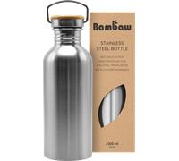 Bambaw Bouteille en Inox 1000 ml - Natural Steel