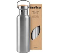 Bambaw Bouteille Isotherme en Inox 1000 ml - Natural Steel
