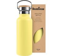 Bambaw Bouteille Isotherme en Inox 750 ml - Yellow Beam