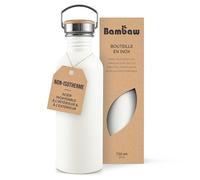 Bambaw Bouteille en Inox 750 ml - Polar White