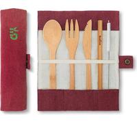 Bambaw Set de Couverts en Bambou - Berry