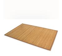 Bamboo Tapis Carpet Bambou Mat Coureurs Antidérapant 80x300 Naturel Homestyle4u