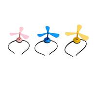 Bamboocopter Serre-tête moulin à vent Accessoire de fête pour adultes enfants réunions de famille Vacances Festival