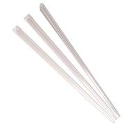 BambooMN Brand - Triangular Prism Plastic Pick 3.5 (9cm) - 300pcs - Clear by BambooMN