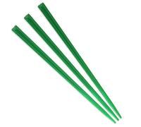 BambooMN Brand - Triangular Prism Plastic Pick 3.5 (9cm) - 300pcs - Dark Green by BambooMN