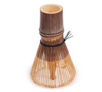 Bamboomn japonais Matcha Fouet Chasen traditionnel Handcurled 100 Tate Matcha ustensile Naturel - Brun doré noir