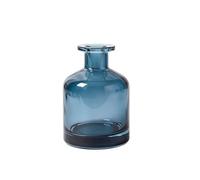 Bamboopack 1 flacon diffuseur vide en verre bleu de 150 ml pour aromathérapie, vase, parfum, accessoires pour placer des huiles essentielles, décoration de chambre