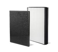 BAMBOOST Kit de filtres de rechange compatibles avec purificateur d'air Philips AC3256/10 AC3259/10 AC4550/10 (Filtre HEPA FY3433/10 et charbon actif FY3432/10)