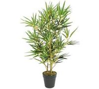 Bambou artificiel 368 feuilles 80 cm vert Vert G