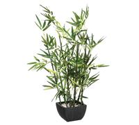 Bambou artificiel en pot - H. 70 cm.